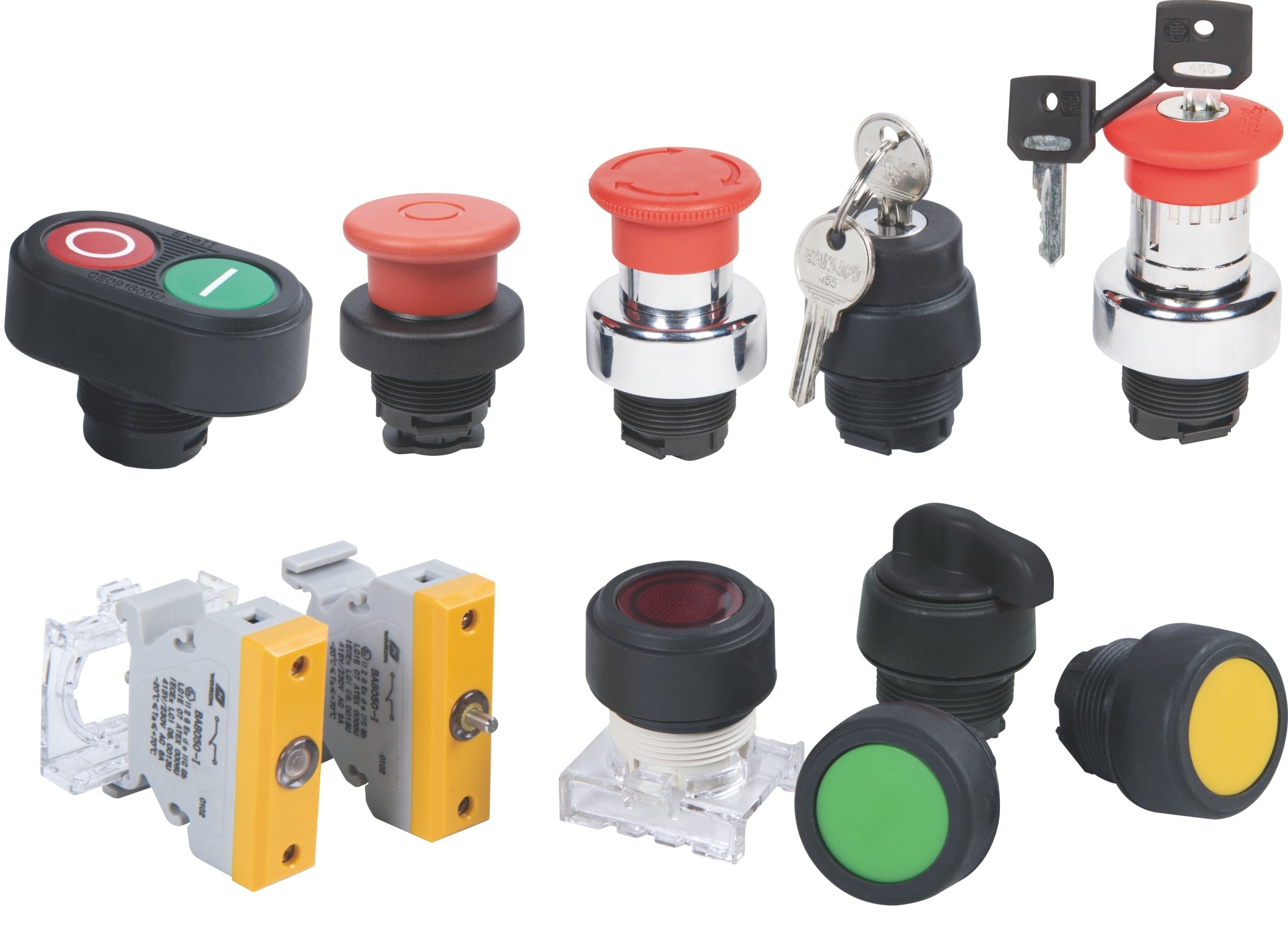 Produk Kategori BABO50 Series Explosion Proof Control Button SA ATEX IECEx Certified